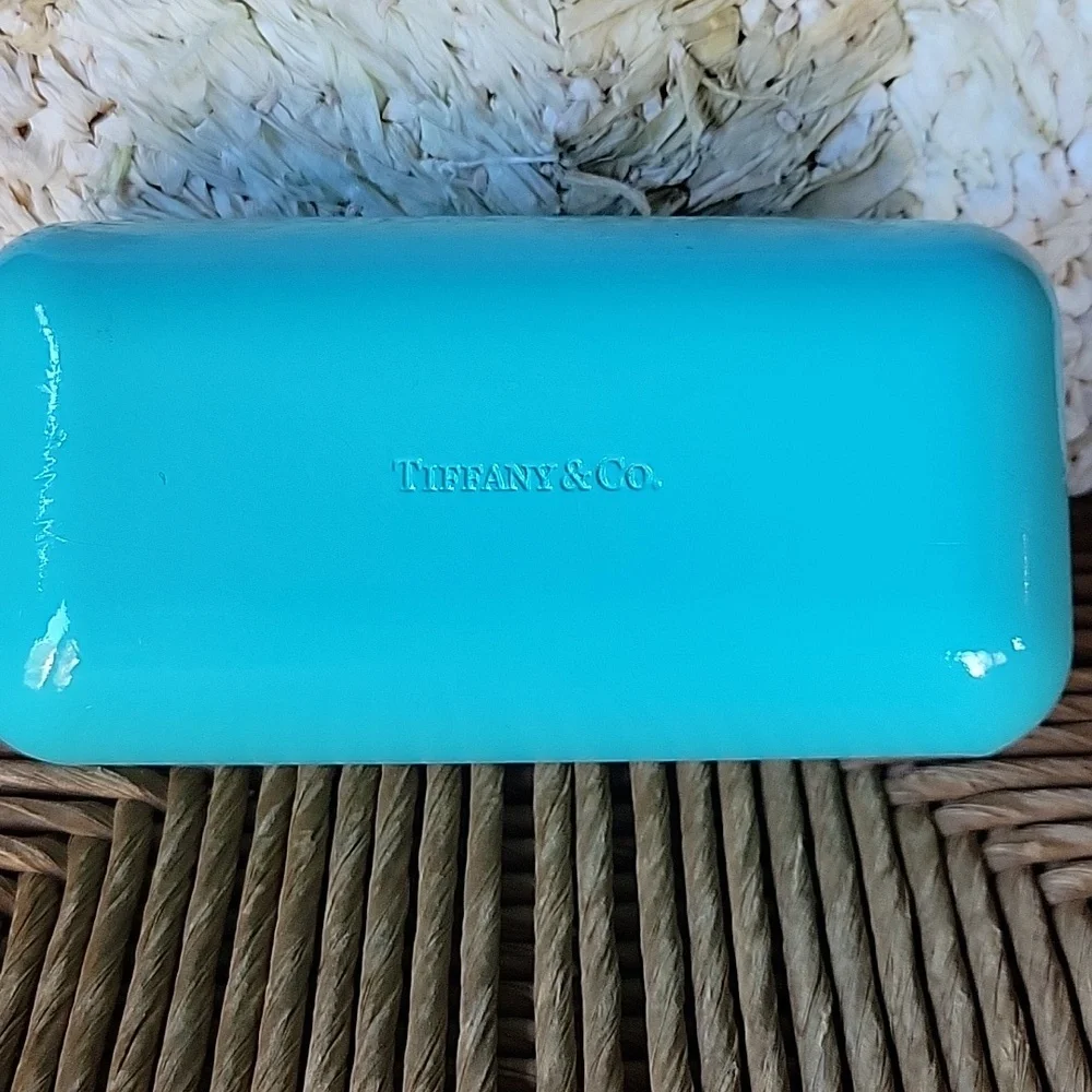 Tiffany & Co., hard eyeglass/sunglass case.